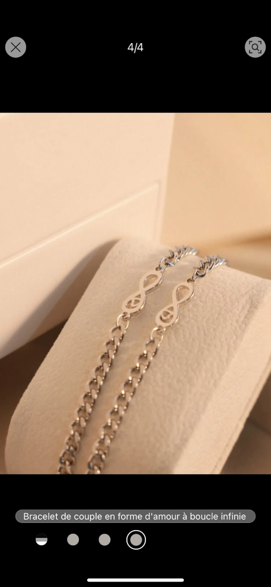 Ensemble bracelet couple