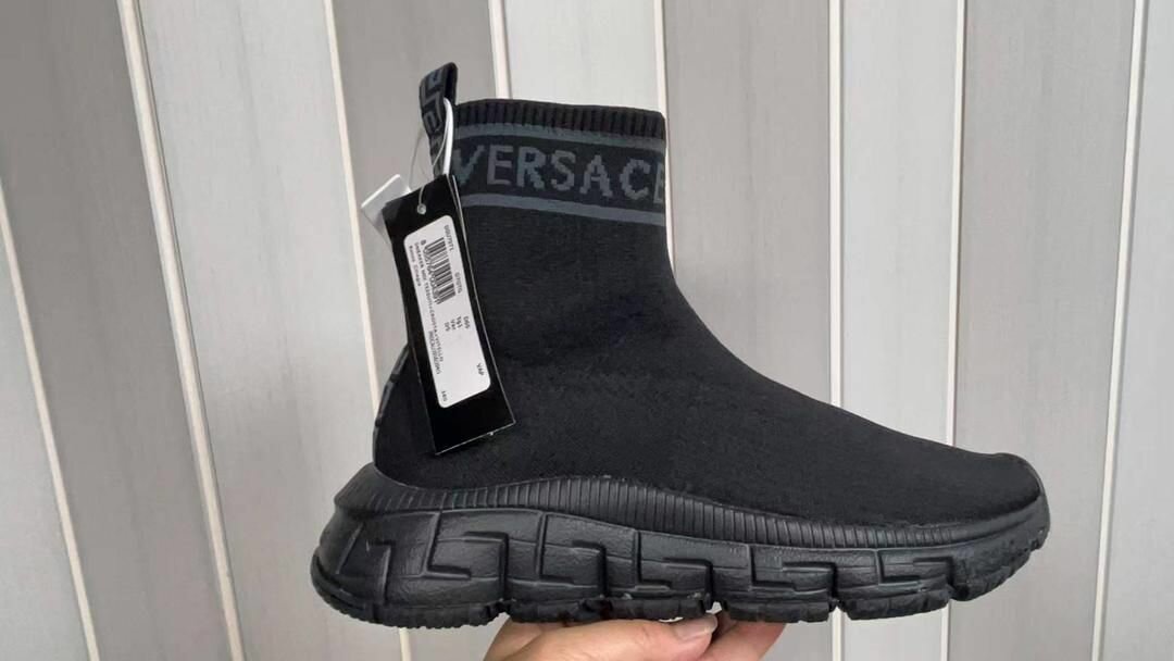 Baskets montantes en maille