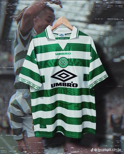 Maillot de football rétro vert