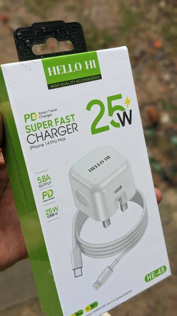 Iphone original fast chargers