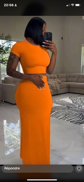 Robe longue moulante élégante