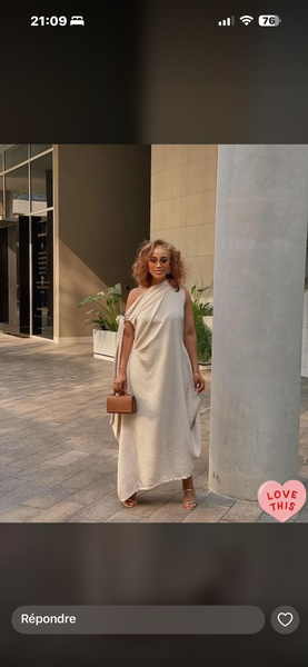 Robe longue d'été élégante