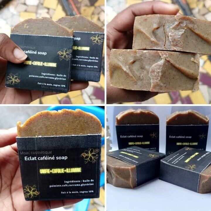 Savon Éclat Caféiné Artisanal