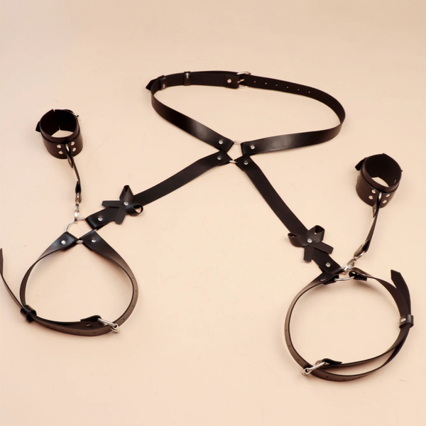 Harnais Sexy Cuir Réglable