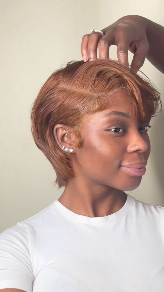 Coupe dame longueur 8