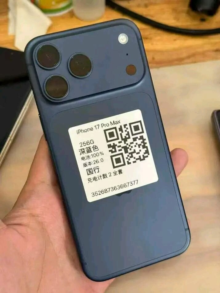 iPhone 17 Pro Max 256 Go