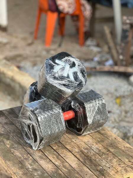 Haltères Hexagonaux