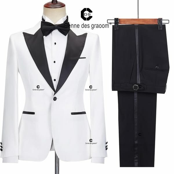 Men's suit white