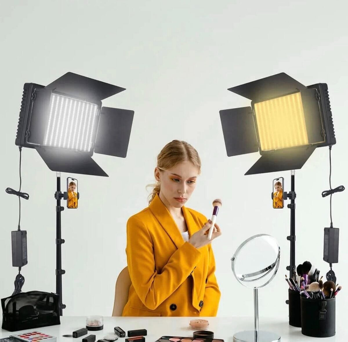 Lumière LED pour maquillage