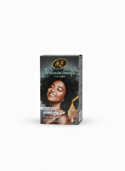 H&B Coloration Cheveux Noir