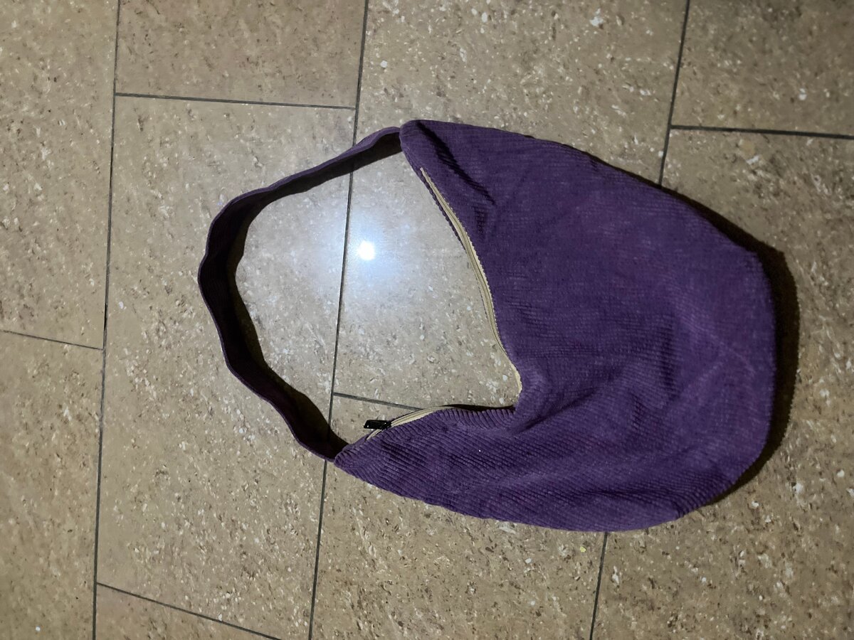 Sac bandoulière violet