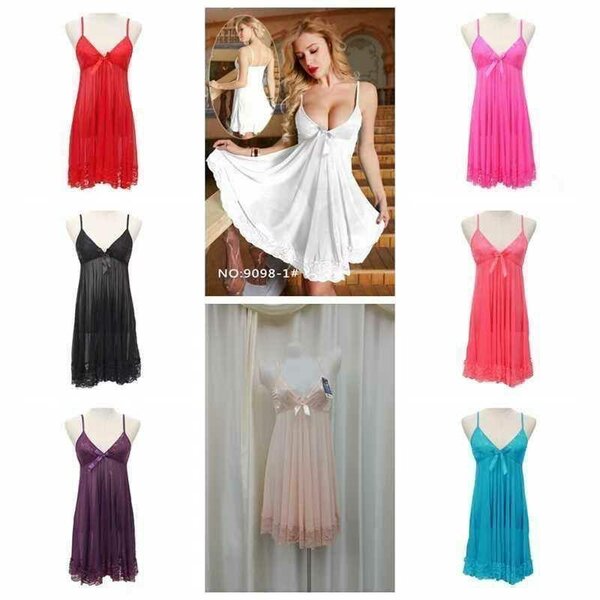 Nuisette en satin élégante