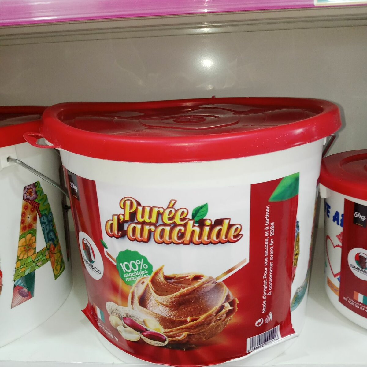 Purée d'arachide 100% naturelle