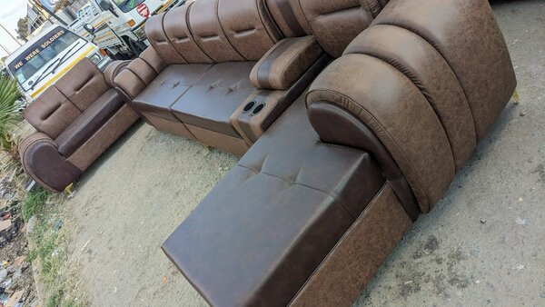 Big Saiso leather sofa sets