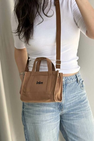 Mini Nude Tote Sac