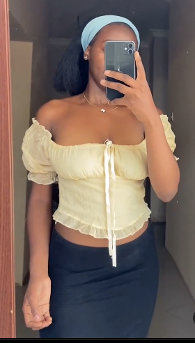 Set of top and skirt. size:M/L