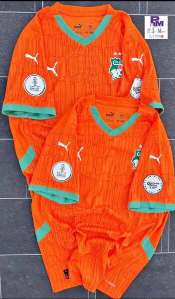 Maillot football Côte d'Ivoire