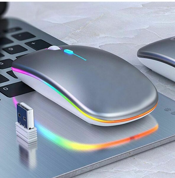 Silent Wireless Mouse RGB