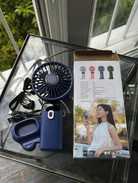 Ventilateur portable LED