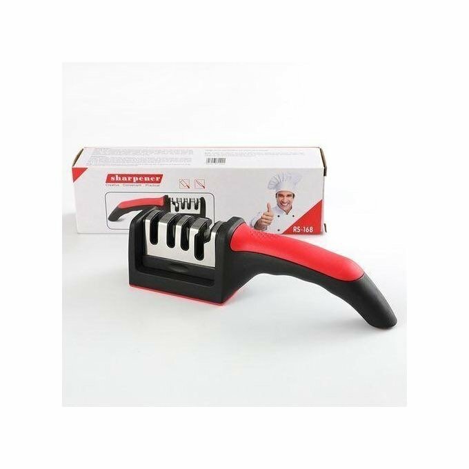 Aiguiseur à cou teaux 3 en 1