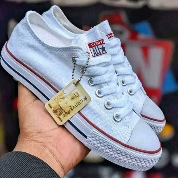 Baskets blanches unisexes