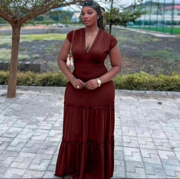 Robe Maxi Élégante Femme