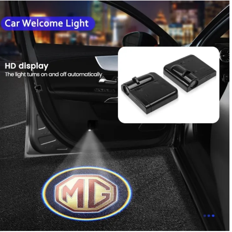 2pcs Car Door Logo Projection Light MG