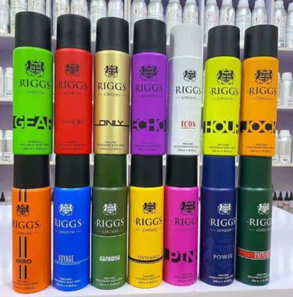 Riggs body spray