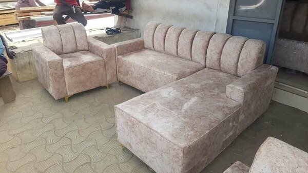 Canapé d'angle moderne et confortable