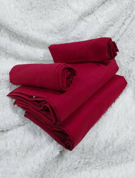 BEDSHEETS KING  SIZE 4 PCS, 2 PILLOW COVERS, 2 BEDSHEETS