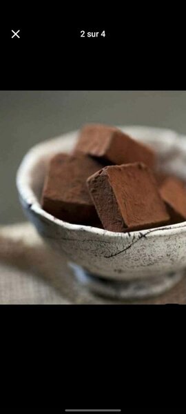 Chocolat artisanal en cubes