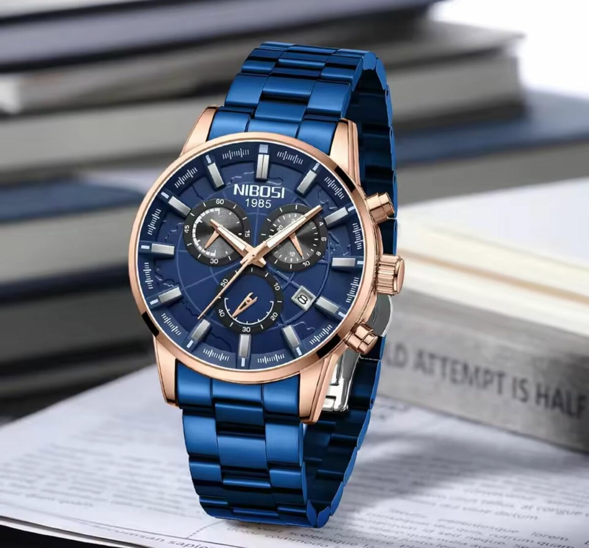 Montre Homme NIBOSI Élégante