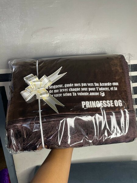 Tapis de prière personnalisable