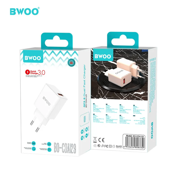 Chargeur Rapide USB BWOO