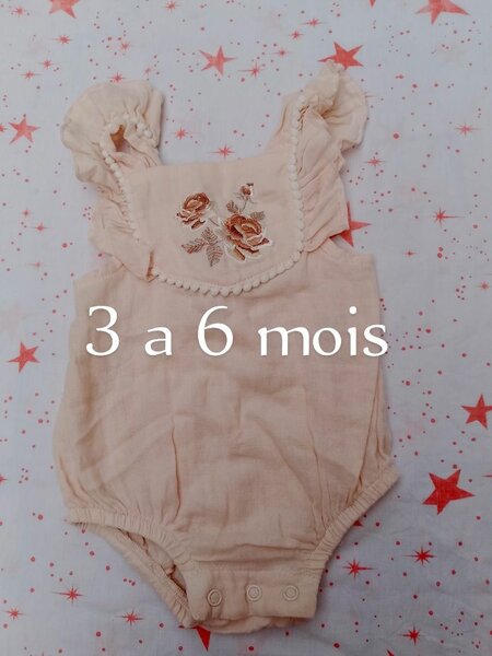 Set vêtements bébé fille 3-6 mois