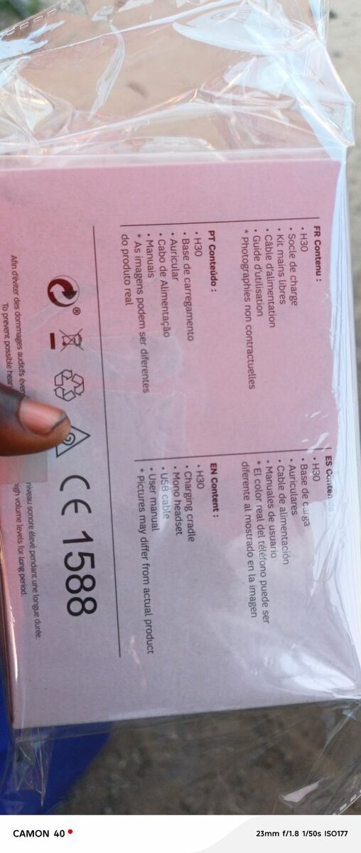 Téléphone sans fil H30