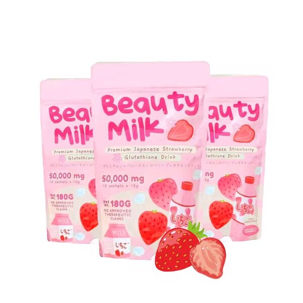 Beauty Milk Fraise 180g