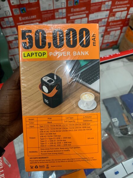 50000mah Laptop Portable Powerbanks 100W