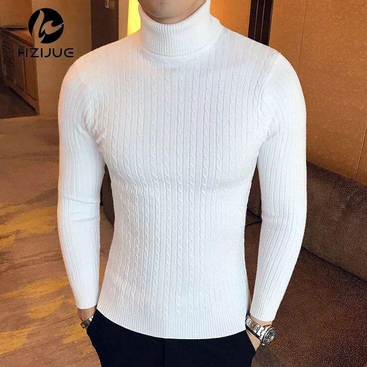 Pulls à col roulé pour hommes