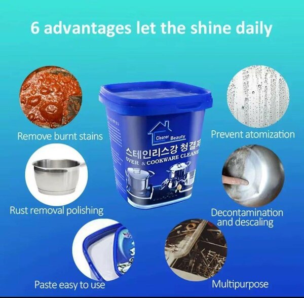 Pâte Nettoyante Cuisinière