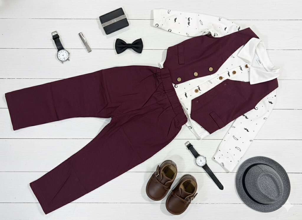 Ensemble costume enfant élégant