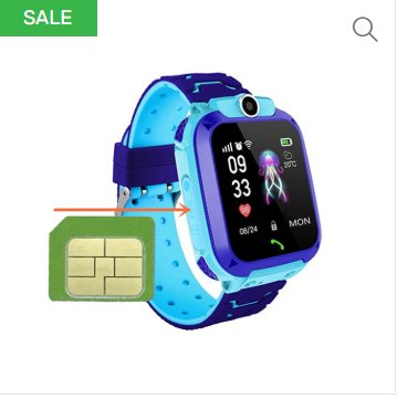 Q12 Waterproof Kids Phone Smartwatch, Sim Card, Anti-lost, SOS Call, Location Finder