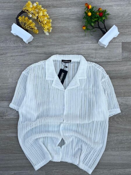 Chemise Décontractée Tricotée