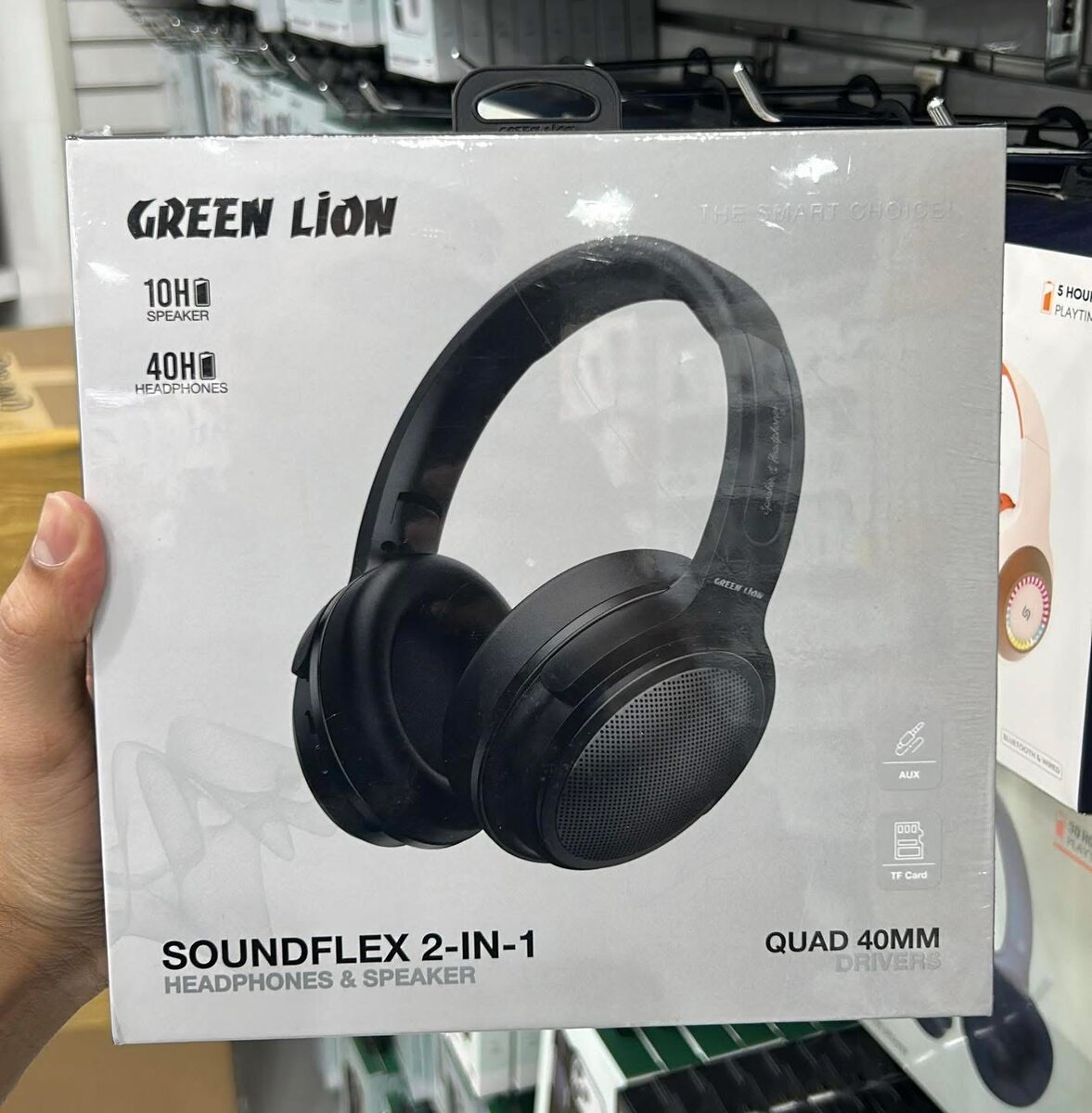 Green Lion Soundflex 2-en-1 Casque