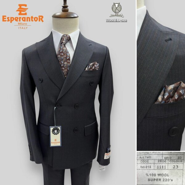 Double breasted suit