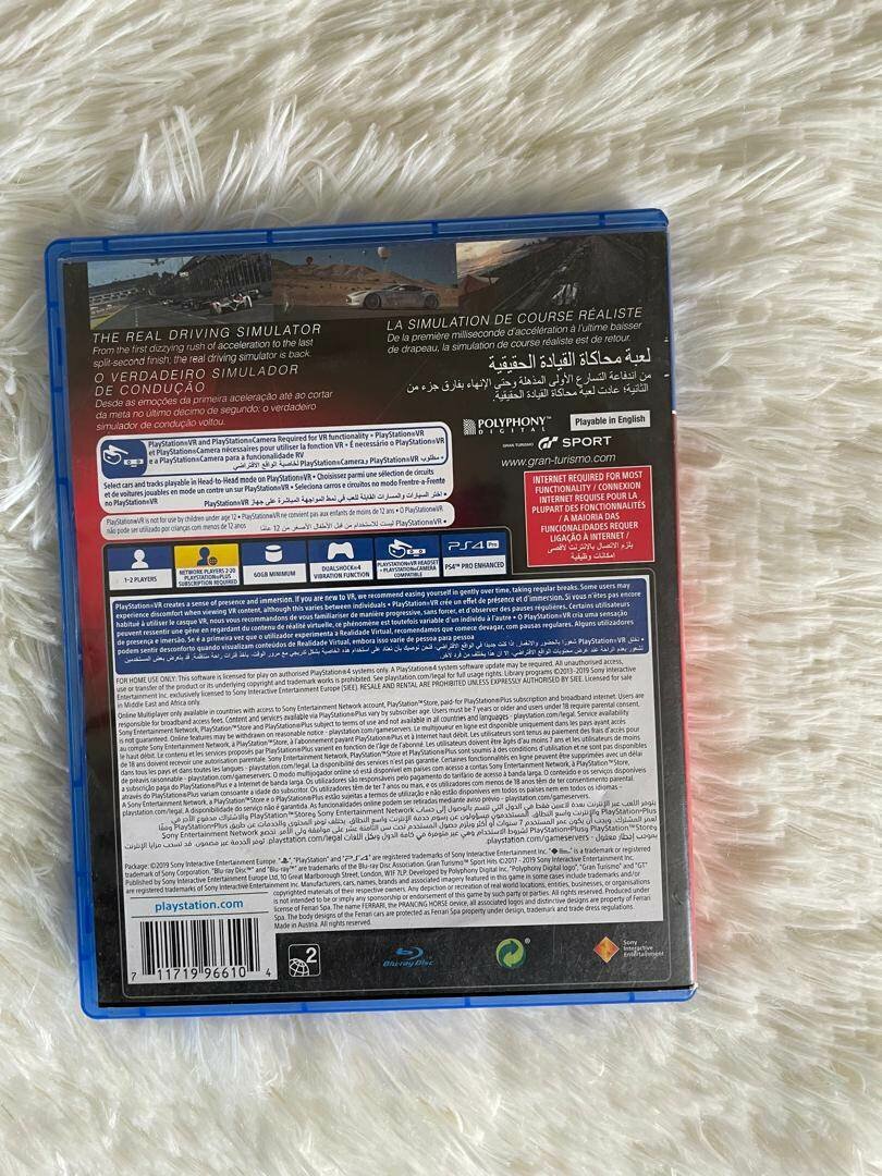 CD gran tourismo PS4