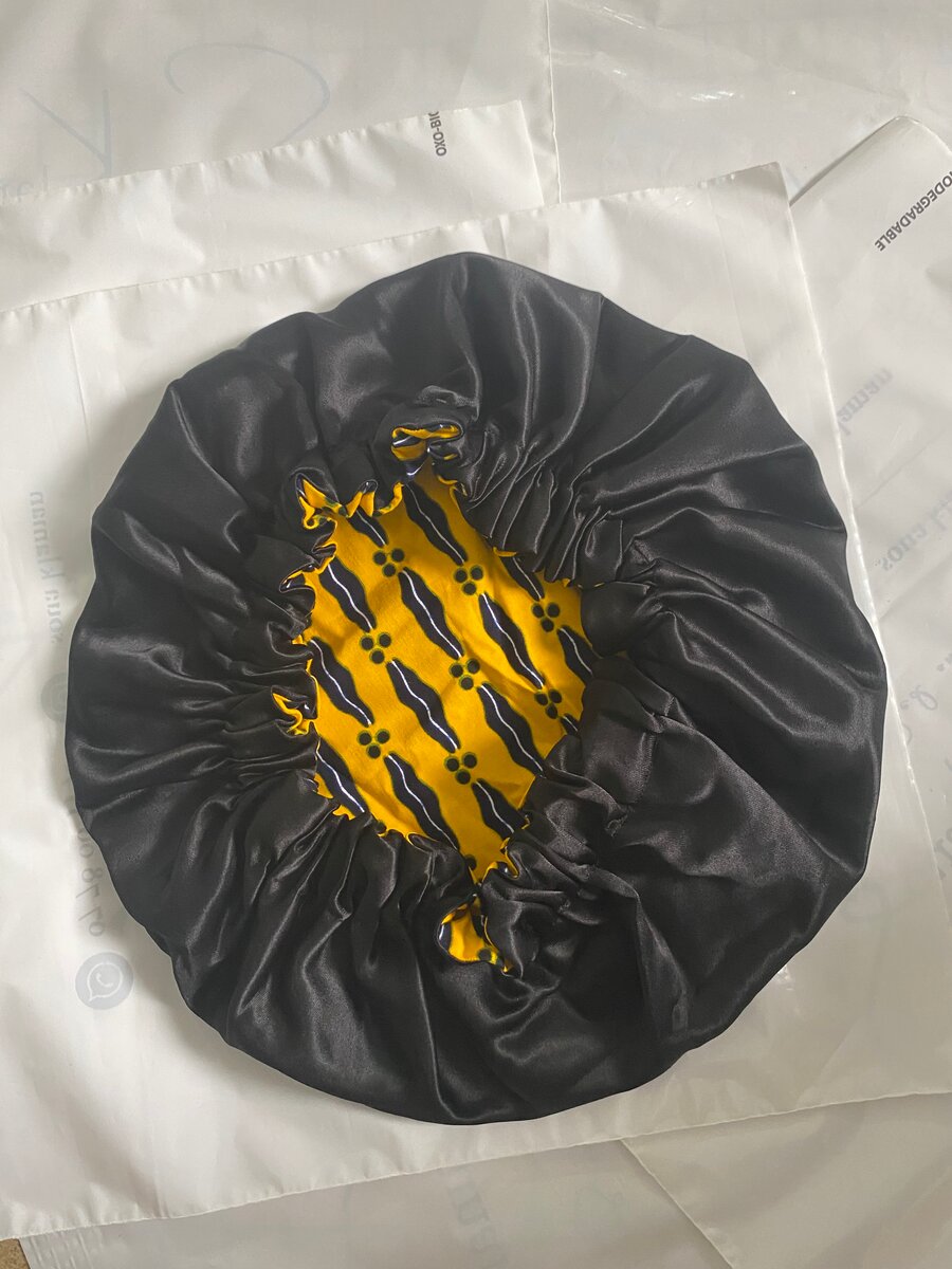 Bonnet mi-PAGNE et SATIN (XL)