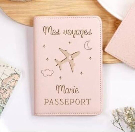 Housse Passeport Personnalisée