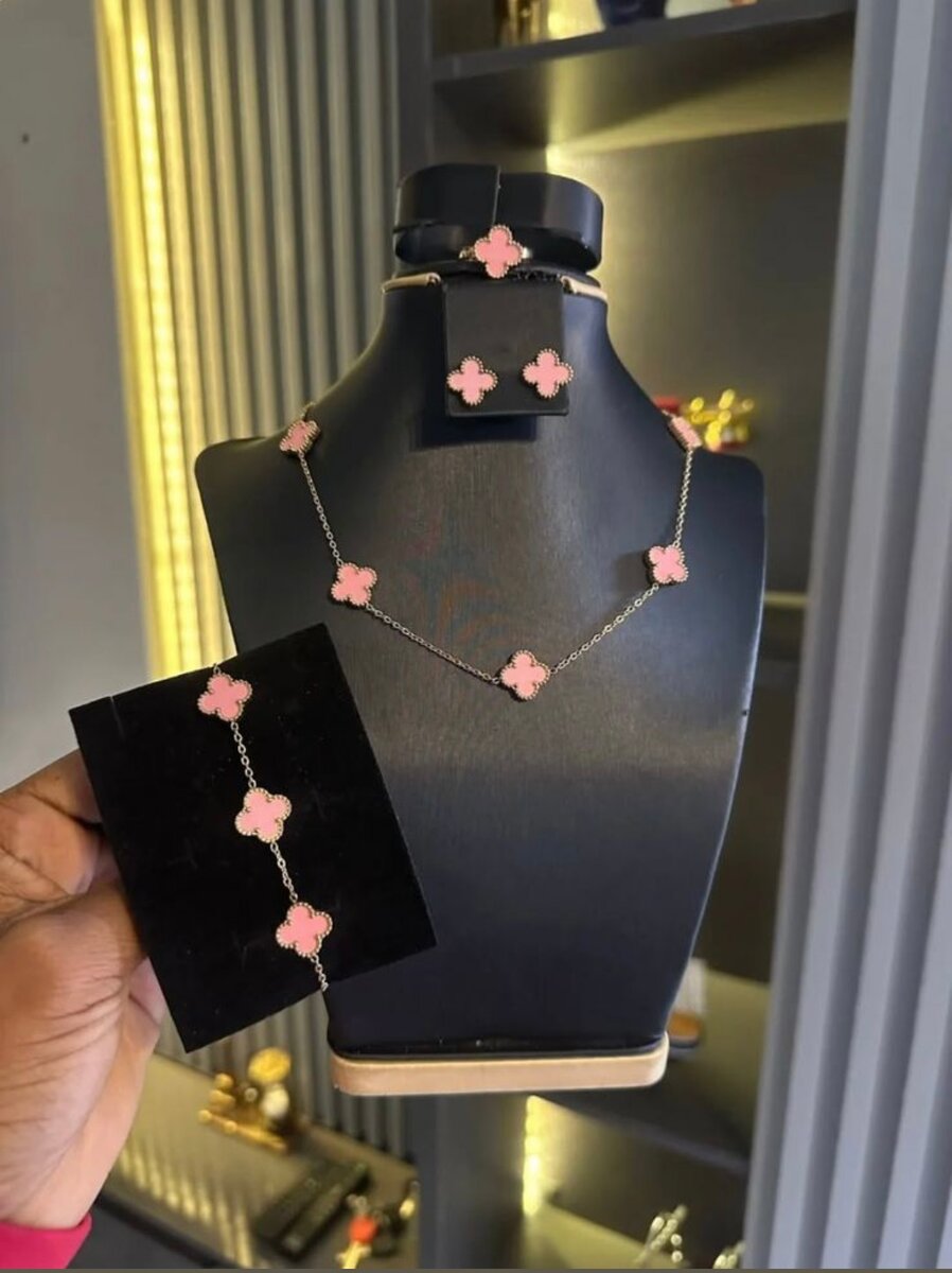 Parure Bijoux Floral Élégante