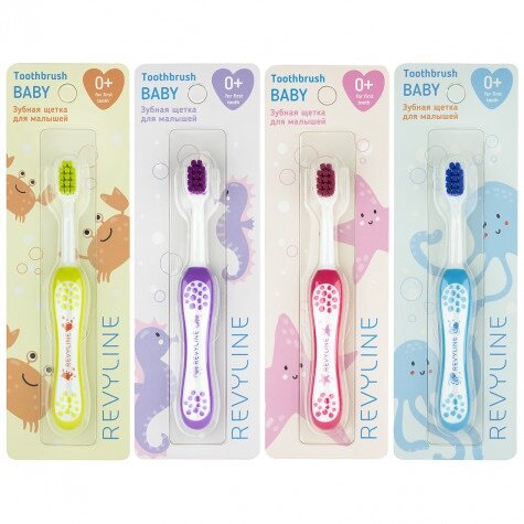 Детская зубная щетка Revyline Baby S3900, Soft